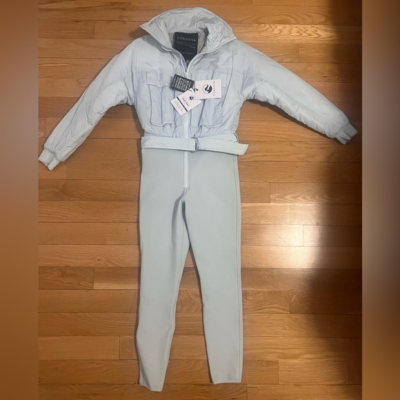 Cordova Telluride Ski Suit NWT Waterproof in Arctic Blue - Picture 3 of 12